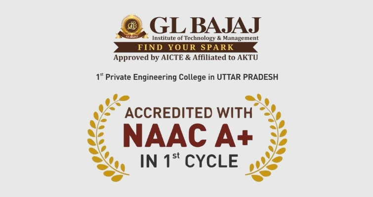 G L BAJAJ Institute of Technology and Management Sample Certificate