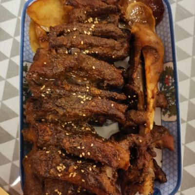 braised lamb shank