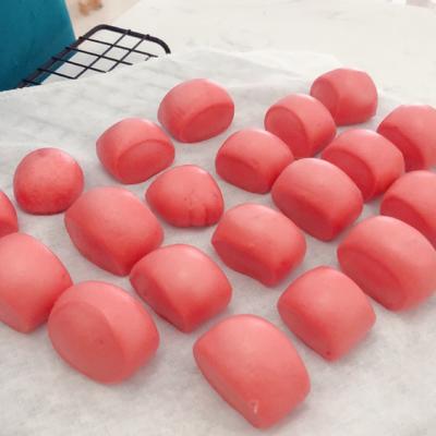 Dragon fruit cheese soft European bun