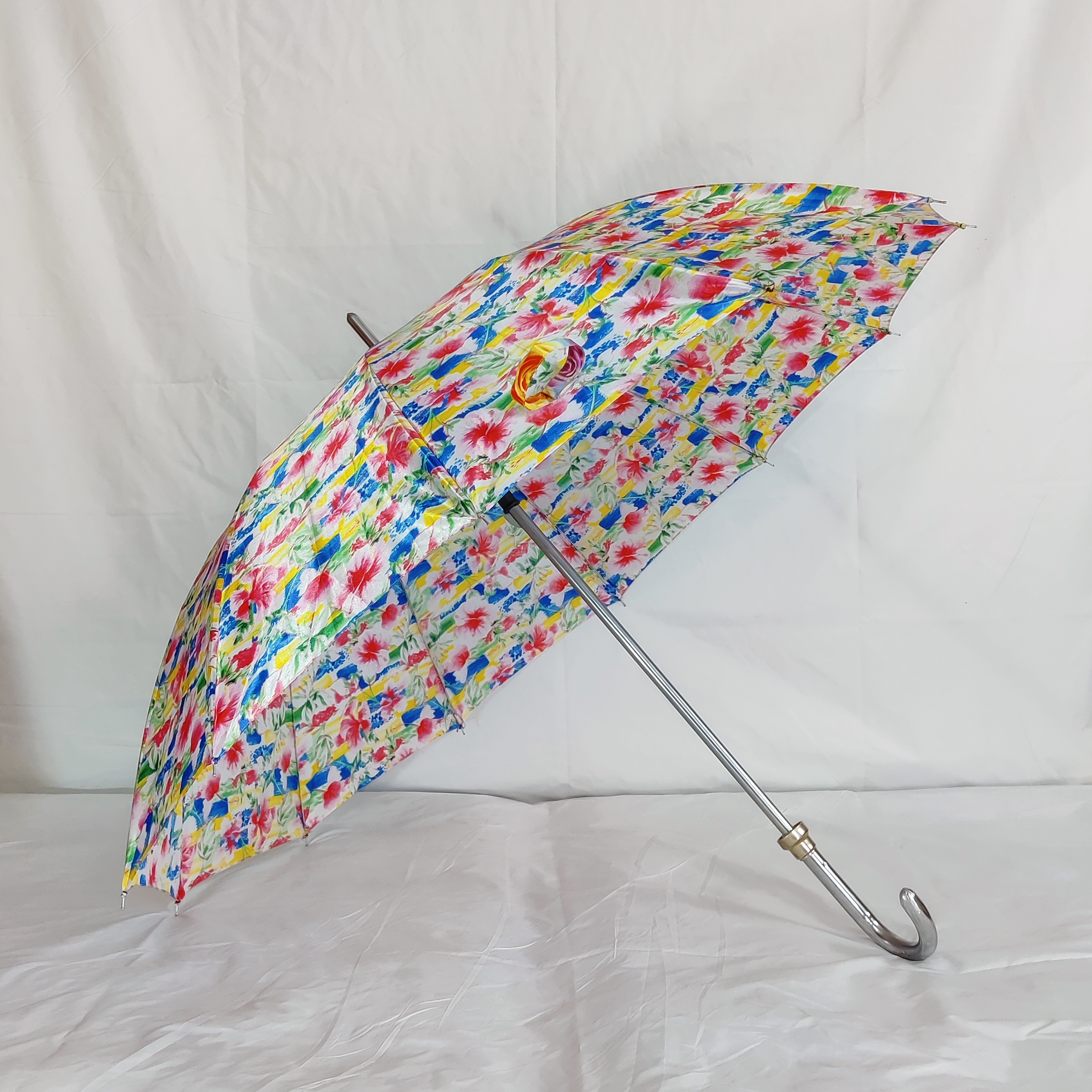 26 X 12 TAIWAN SATIN PRINT SANDOO JALI IRON HANDLE