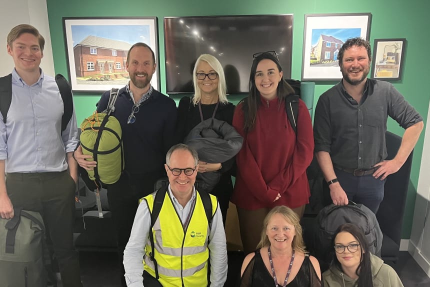 Group of staff members