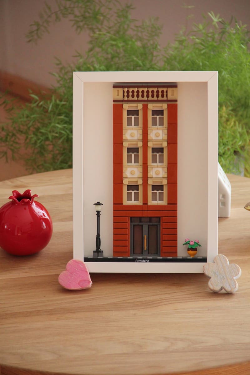 Schmales Altstadtgebäude Restaurant Namaste