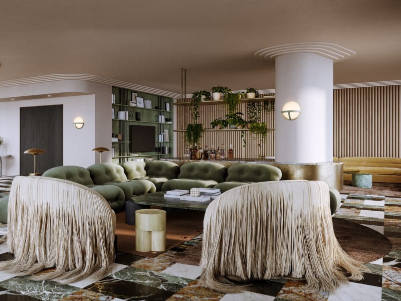 Dream Hotel Las Vegas: Suite Interiors