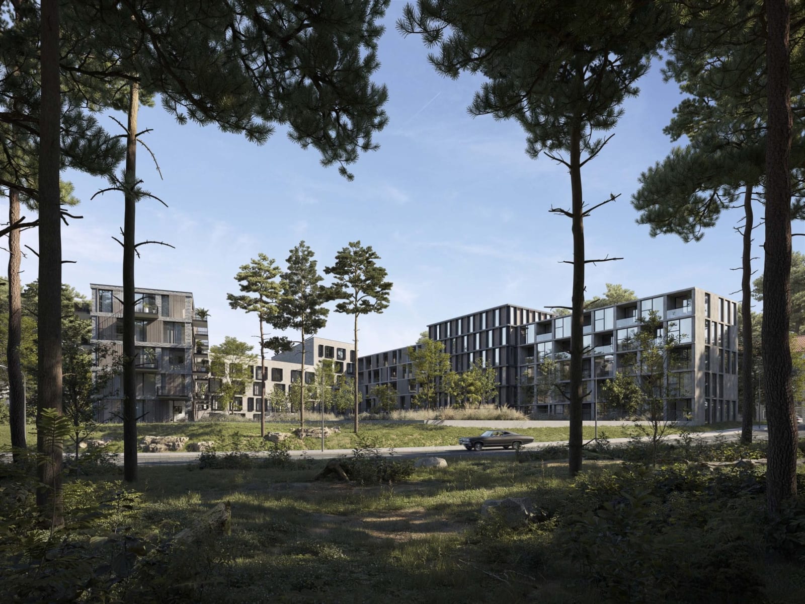 Residence complex. Sweden