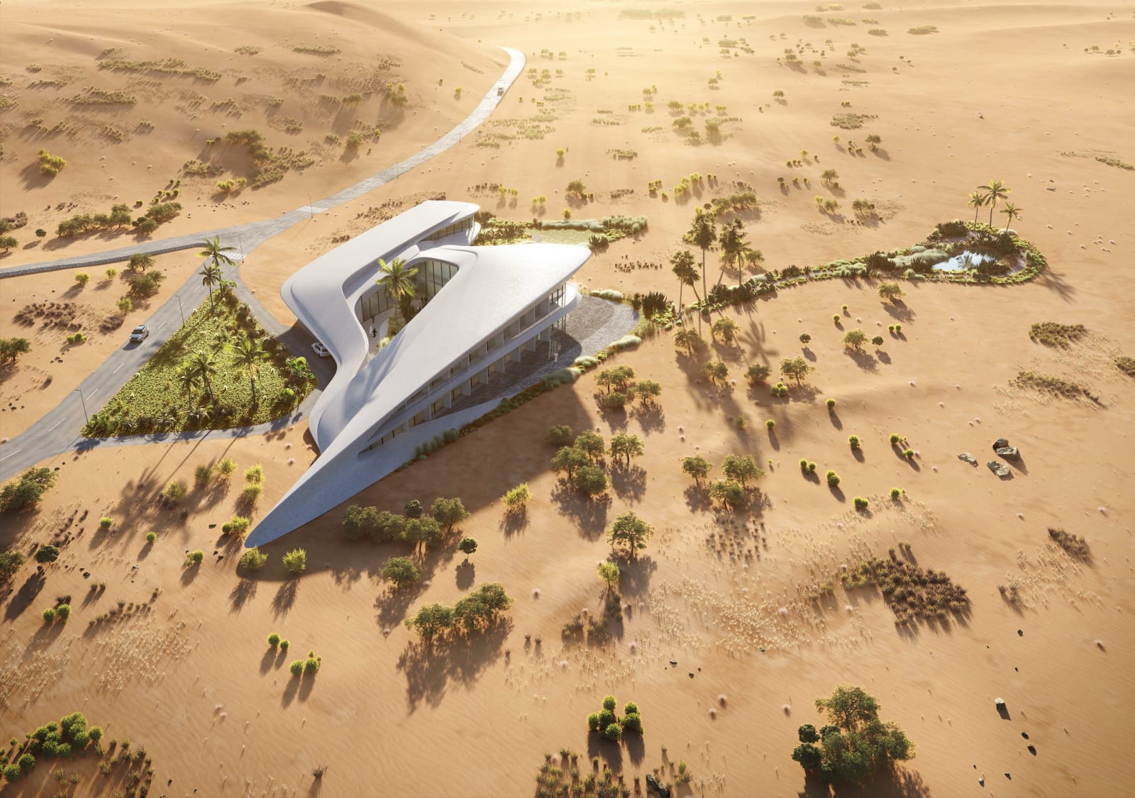 Villa in the desert