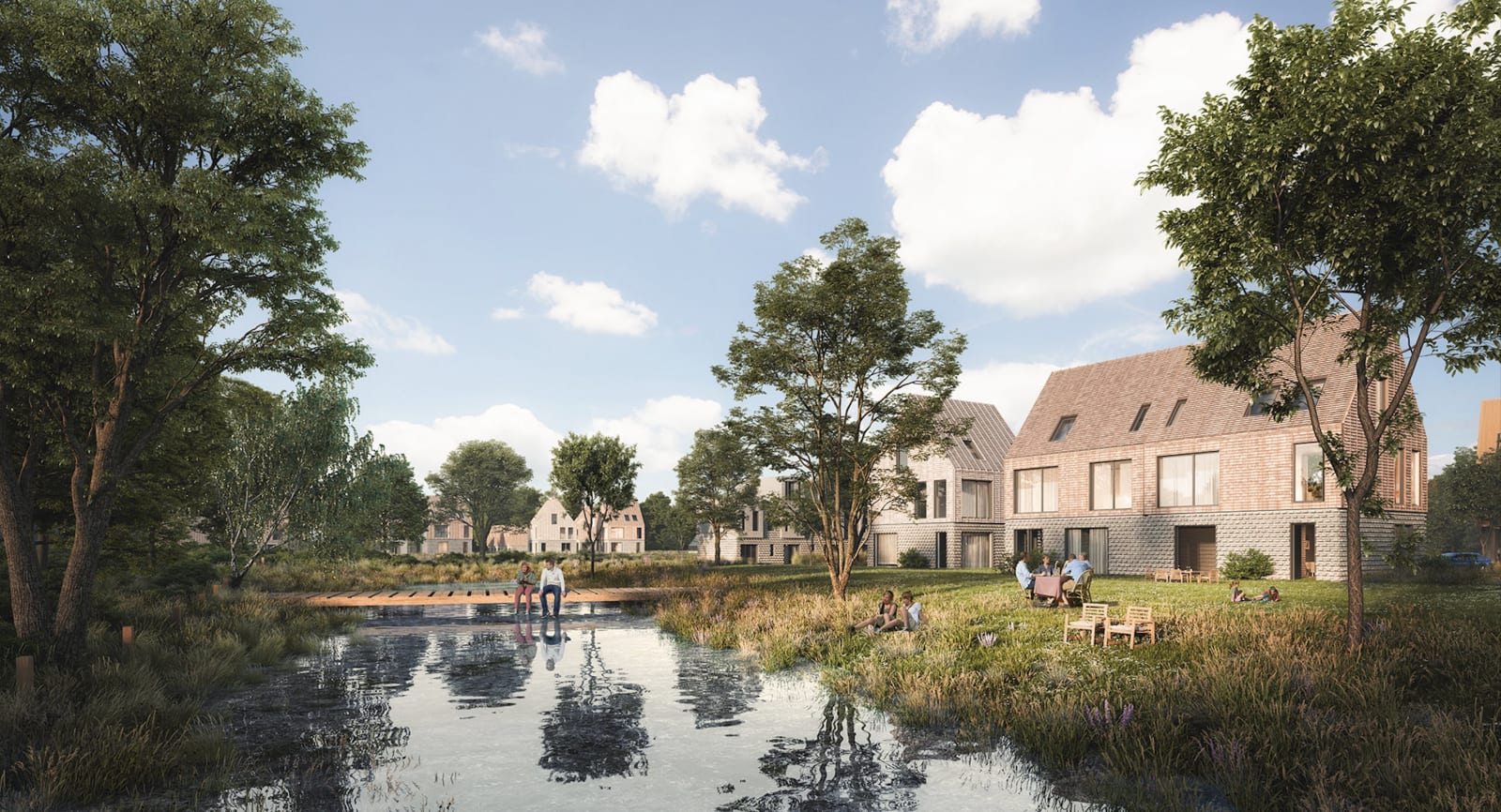 Residential area in Denmark
