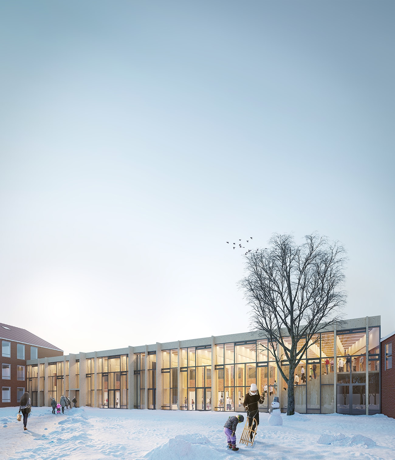 Lundtofte School and Cultural Center