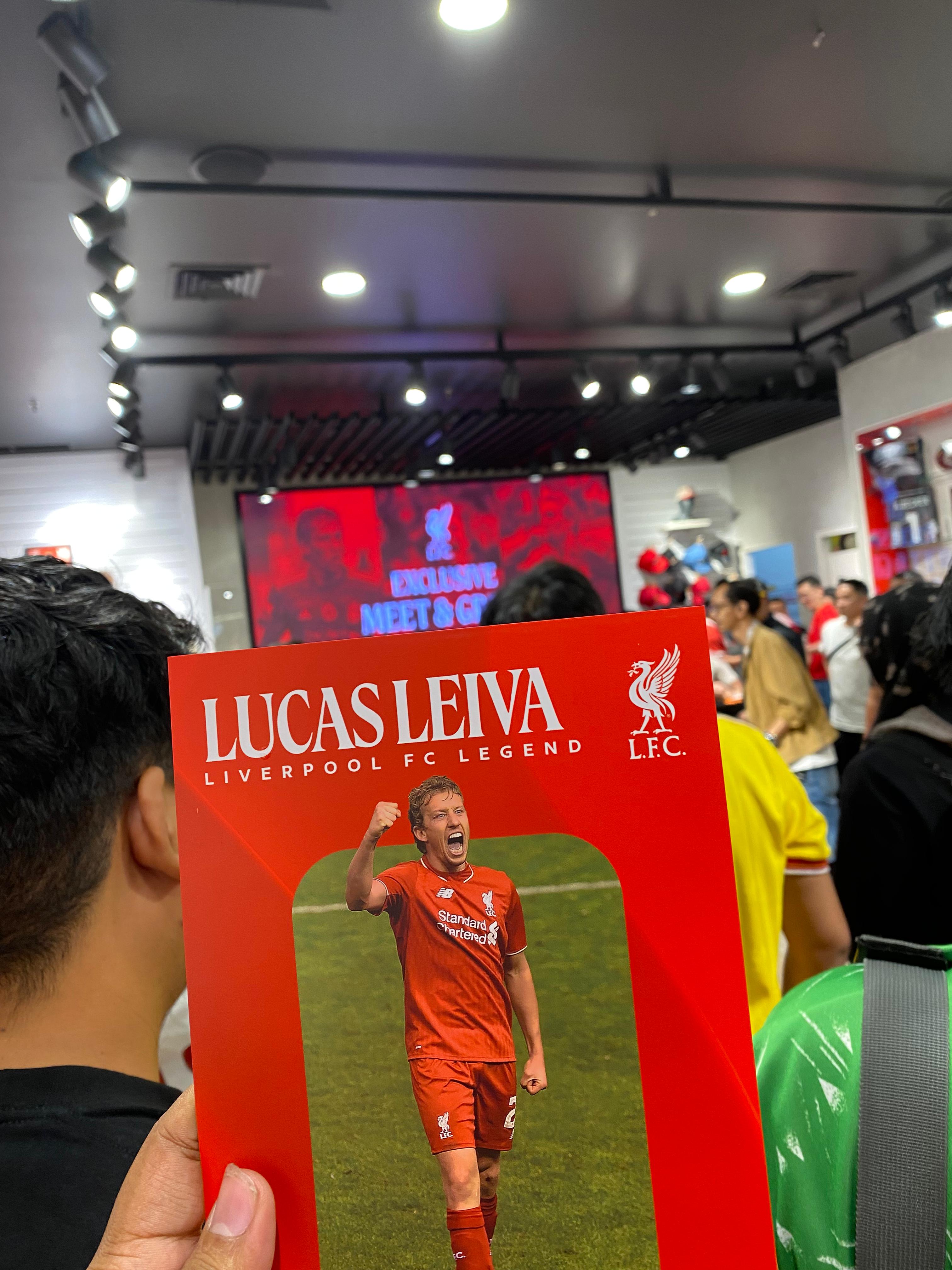 Exclusive Meet and Greet with Lucas Leiva LFC Retail Indonesia 2025