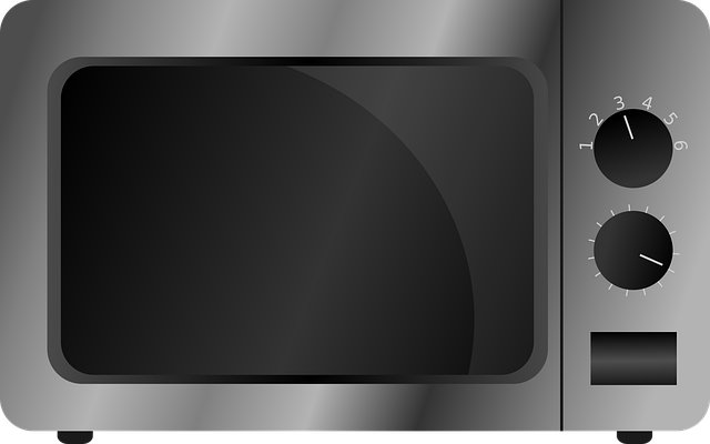 전자레인지 청소 이미지