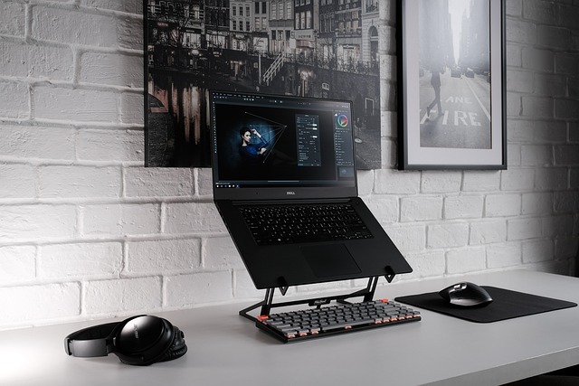 마우스 사용 모습