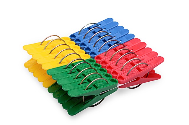 빨래가 널려있는 모습