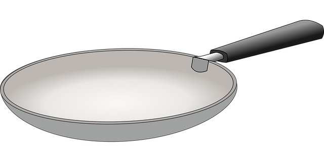 뜨거운 후라이팬 손잡이