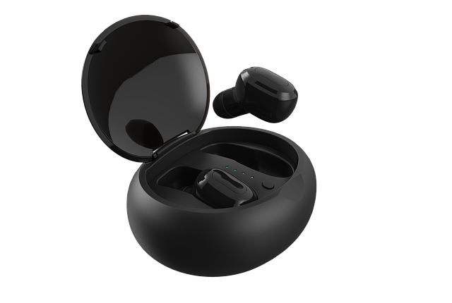 블루투스 이어폰 충전 케이스와 이어폰