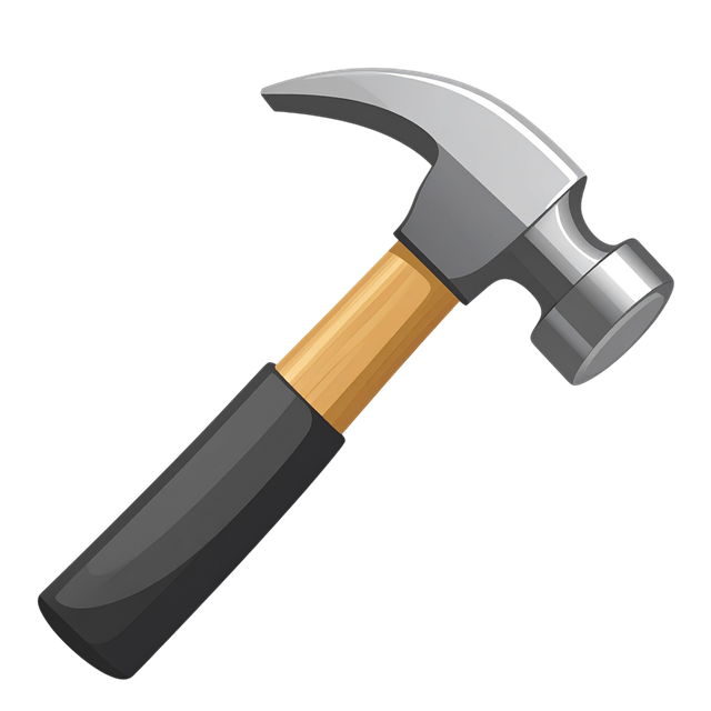 인체공학적 망치 그립