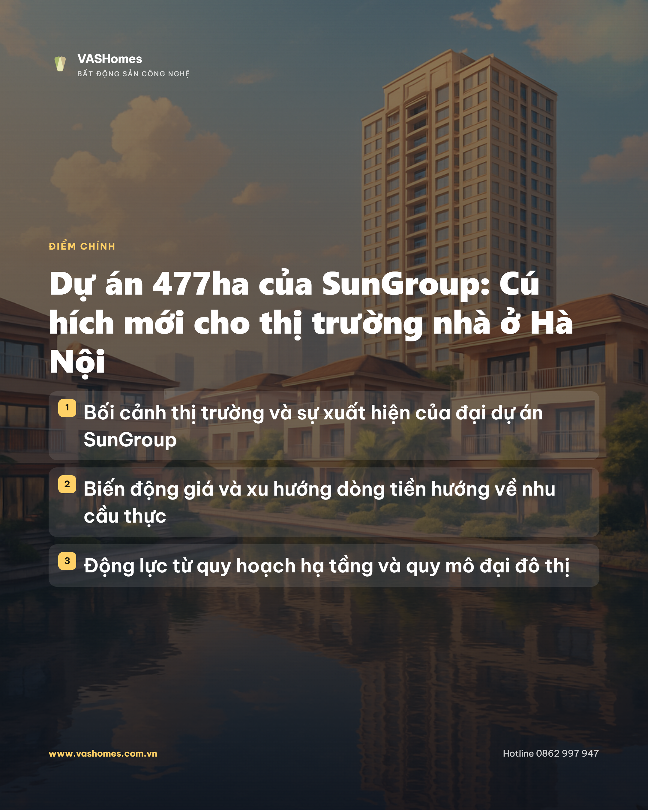 Bối cảnh thị trường và sự xuất hiện của đại dự án SunGroup