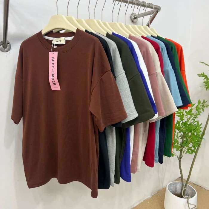 350g Unisex Plain T-shirt