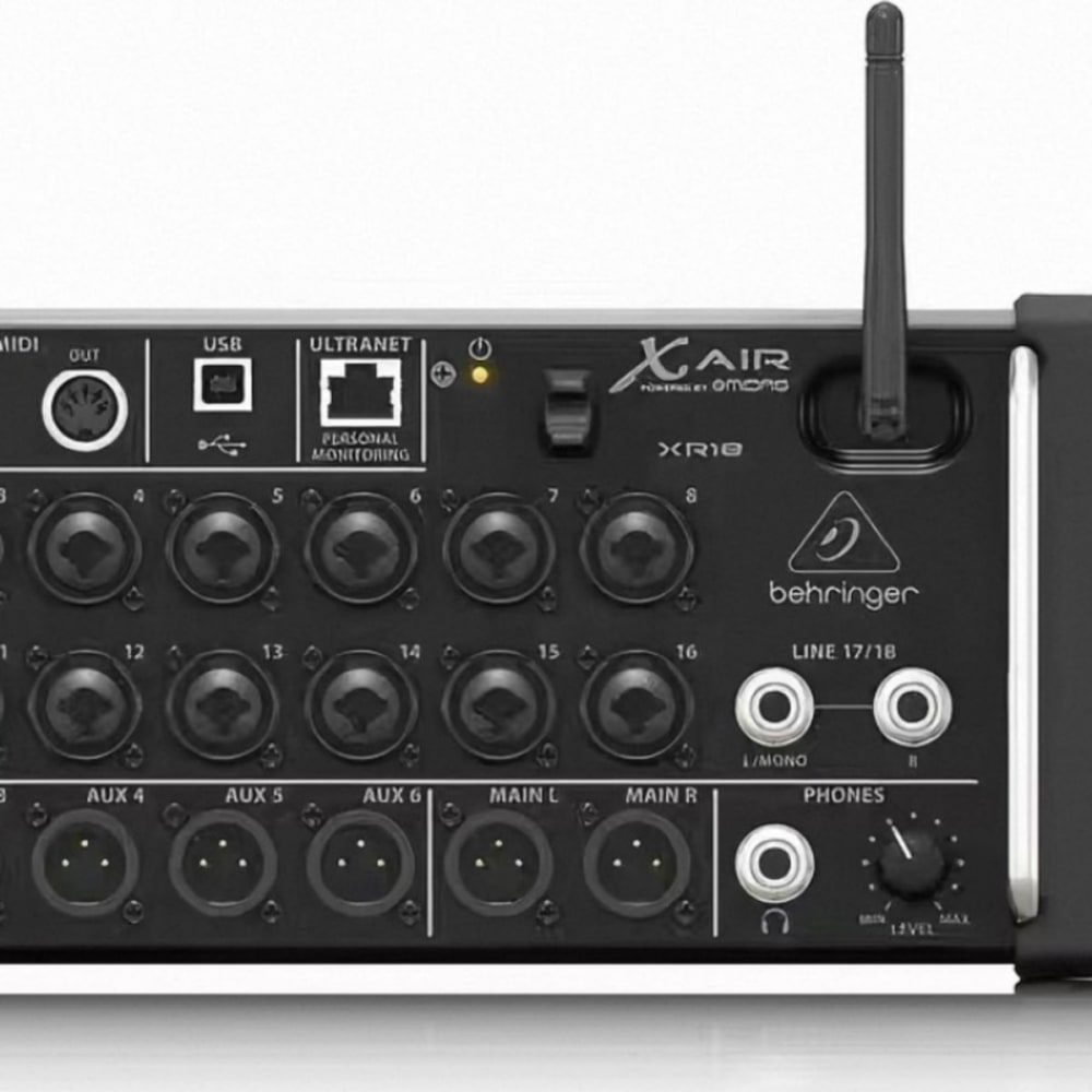 Beginner XAir XR18 Tablet-controlled mixer