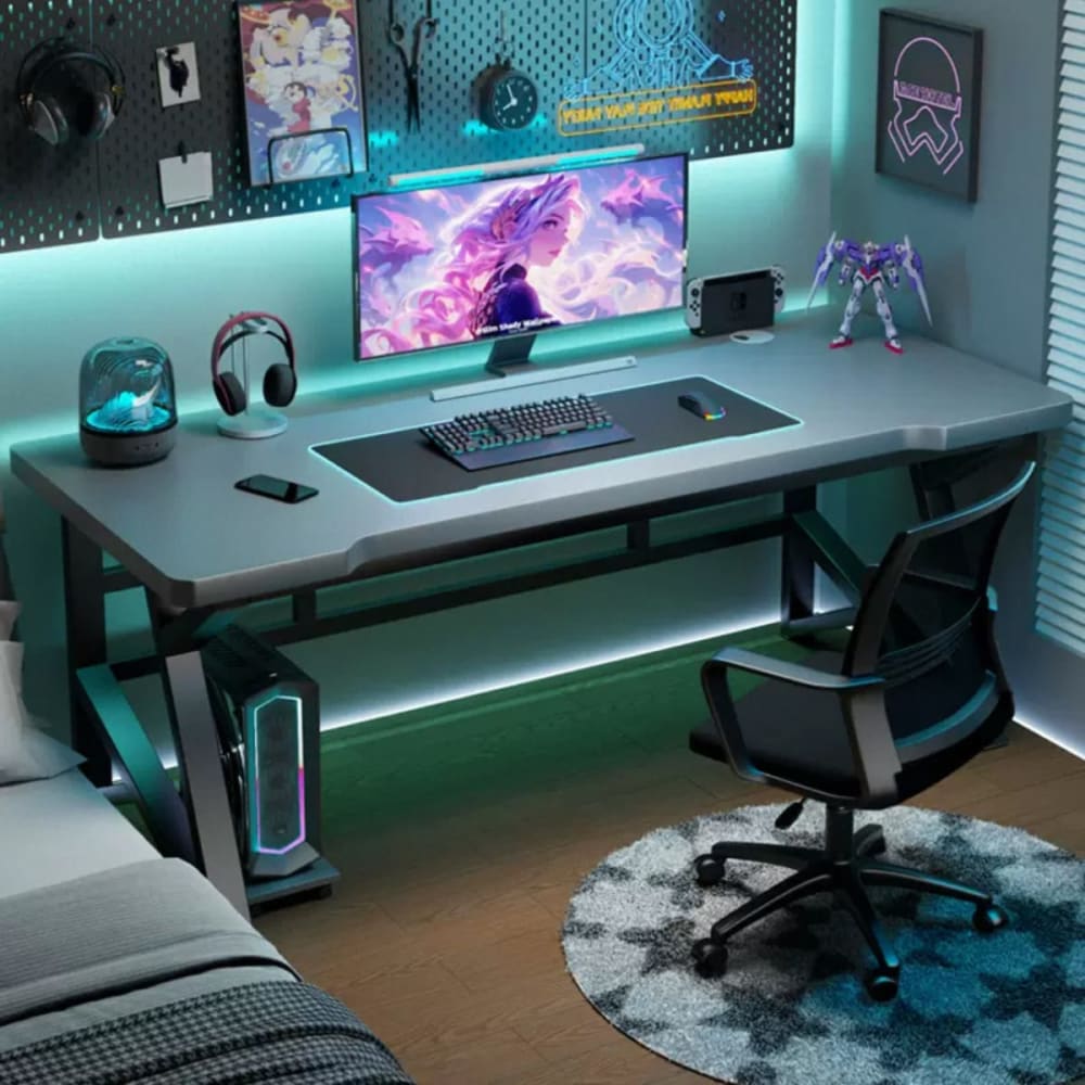 Gaming chair and table set 