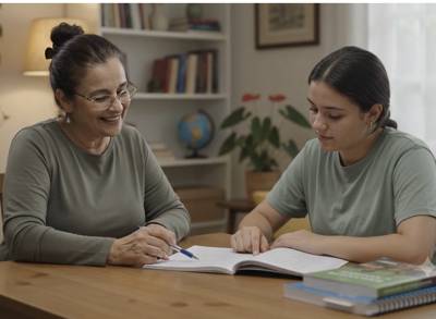מירב – מורה למתמטיקה, עברית, לשון בחדרה