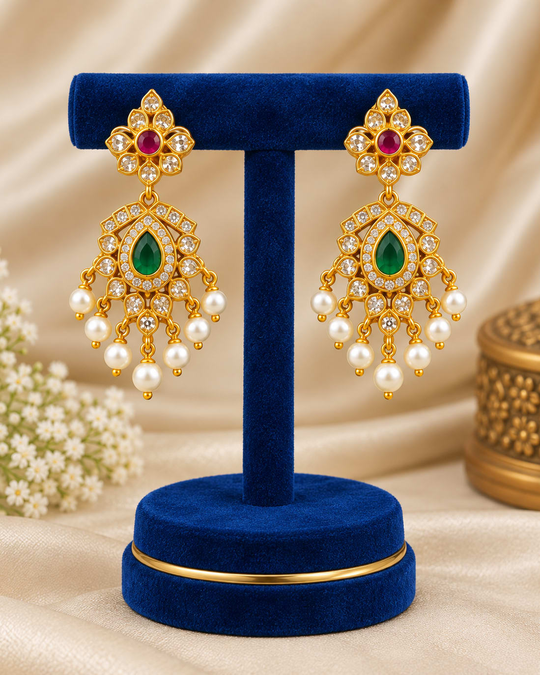 traditional gold-toned necklace - photo 3