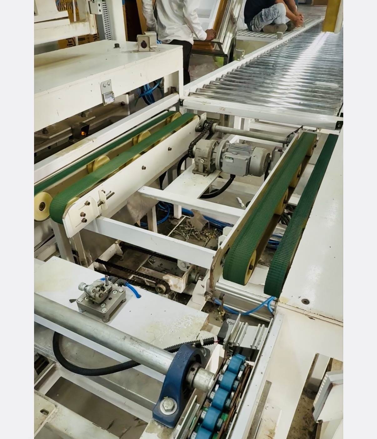 Pneumatic Lifter Conveyor installation — Farook Engineering Works Noida