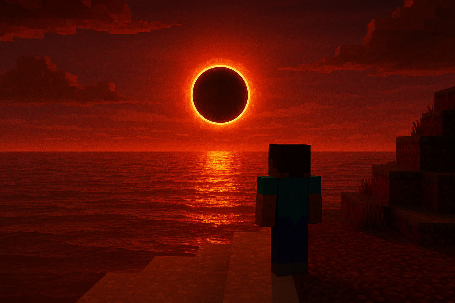 Eclipse Shores Eclipse Background