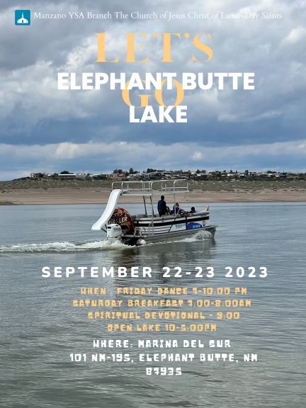 Elephant Butte Overnight Trip September 22-23