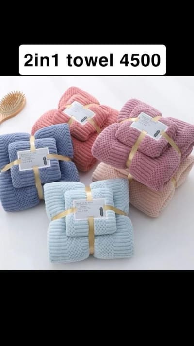 2-in-1 Towel (Multiple Colors)