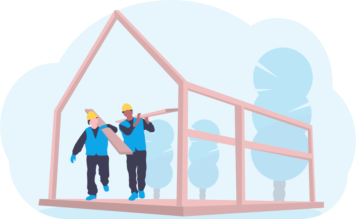 Under construction illustration