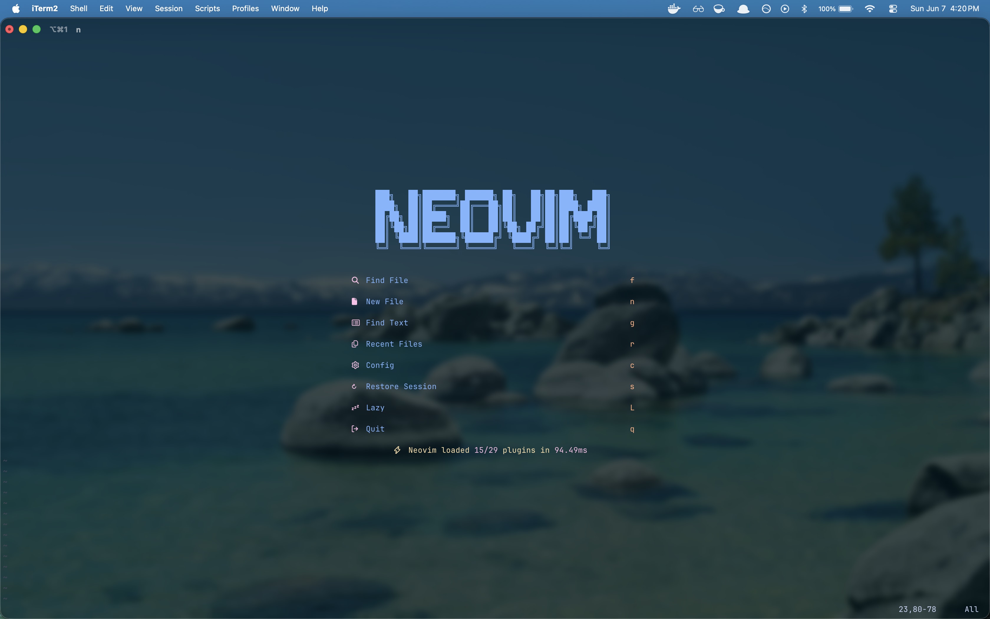 Dotfiles project screenshot