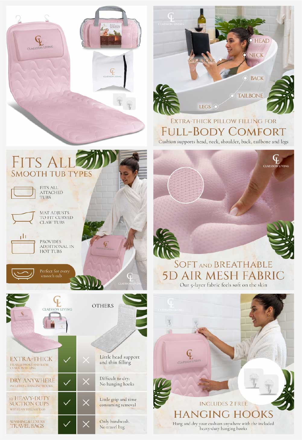 Full Body Bath Cushion - after
