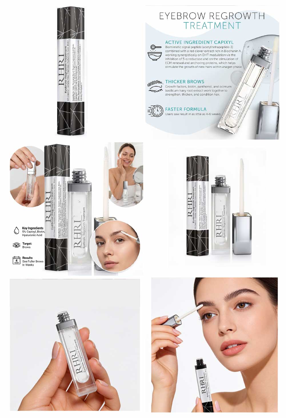RHRI Eyebrows Growth Serum - before