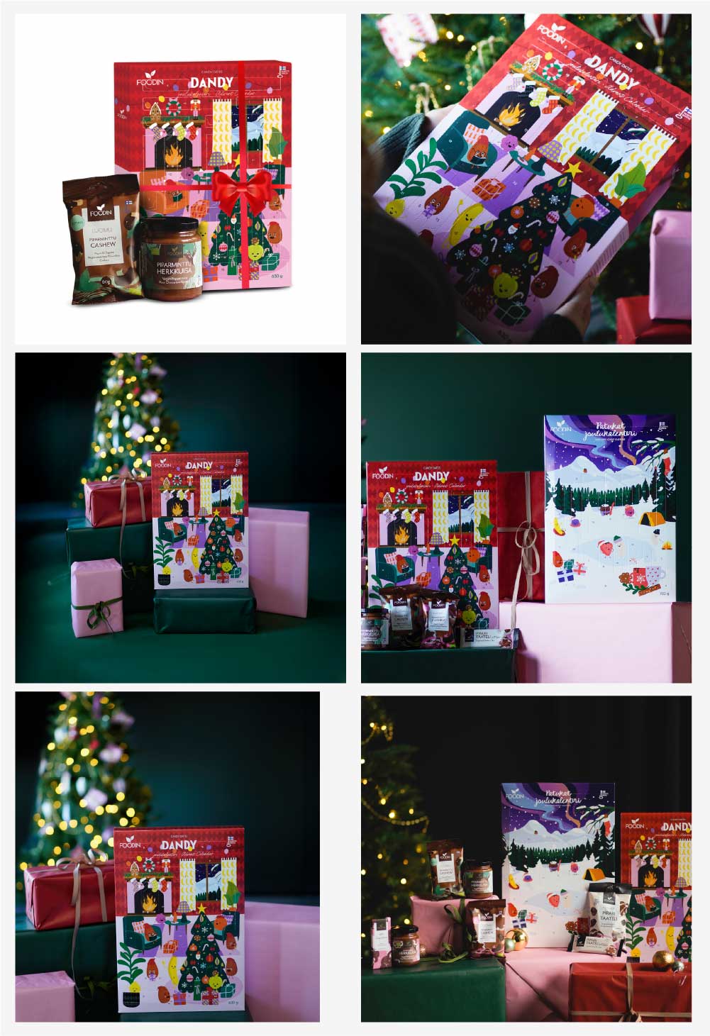 Christmas Calendar Candy Dates - before