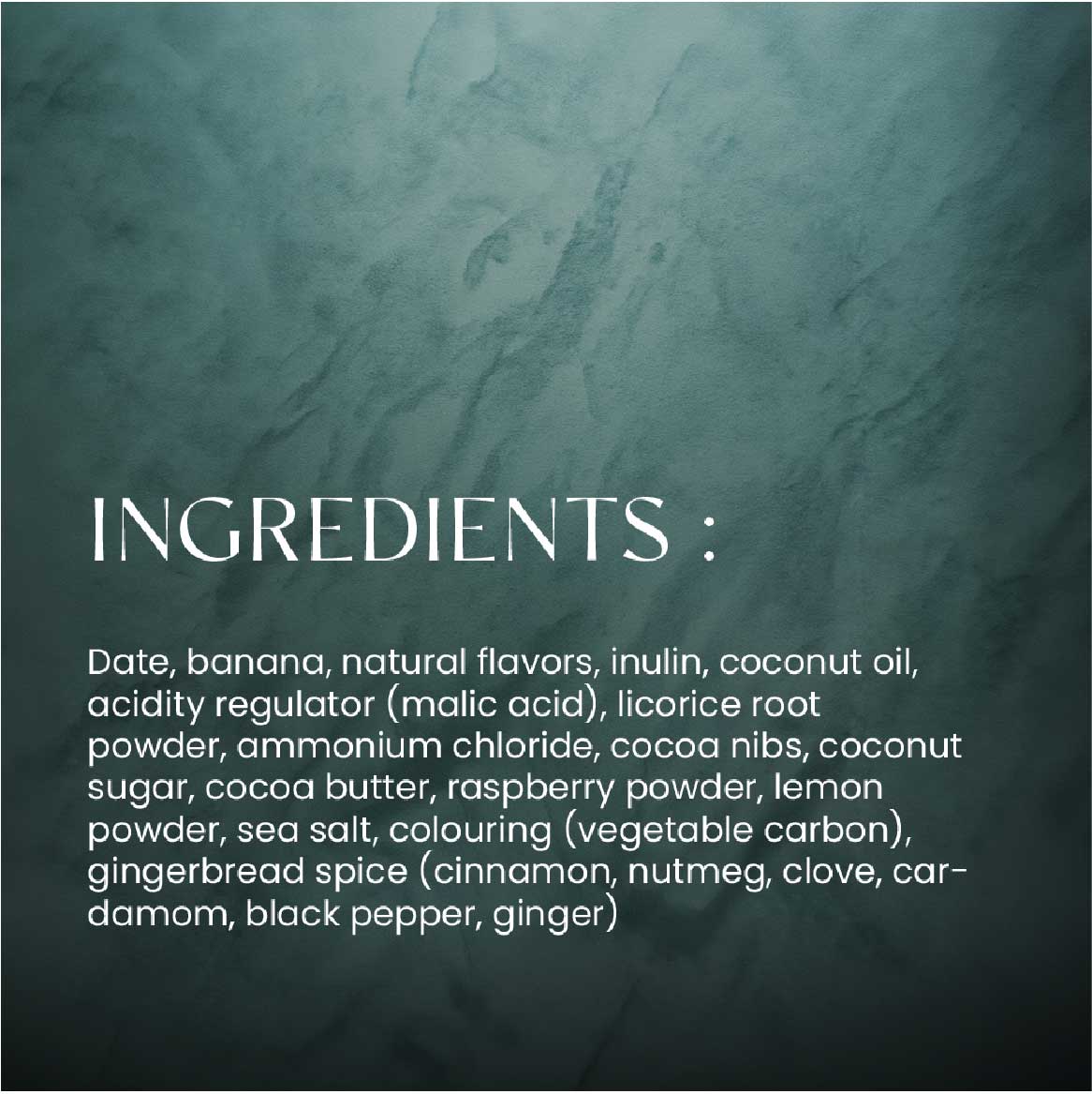Ingredient List