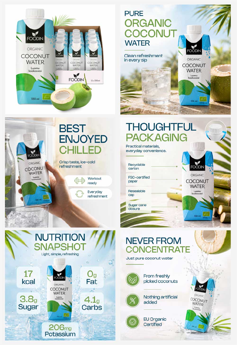 Coconut Water - after