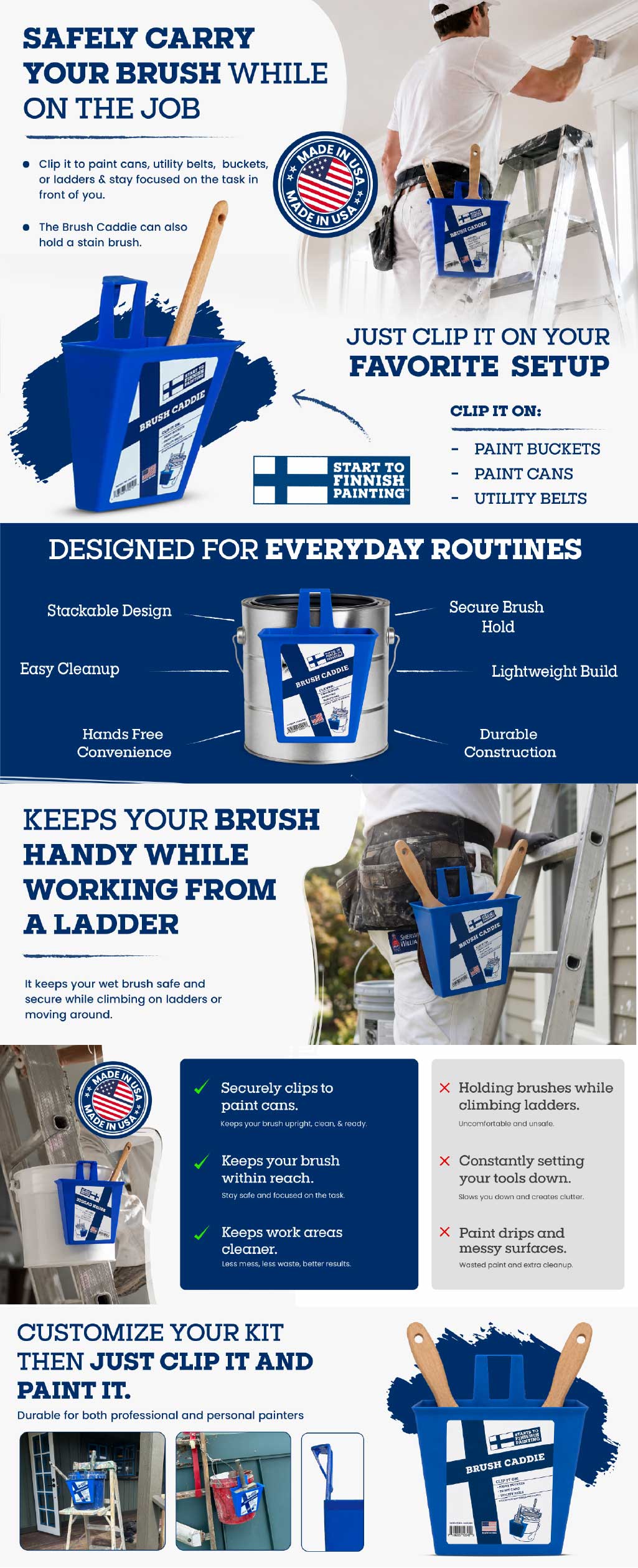 Brush Caddie A+ - after