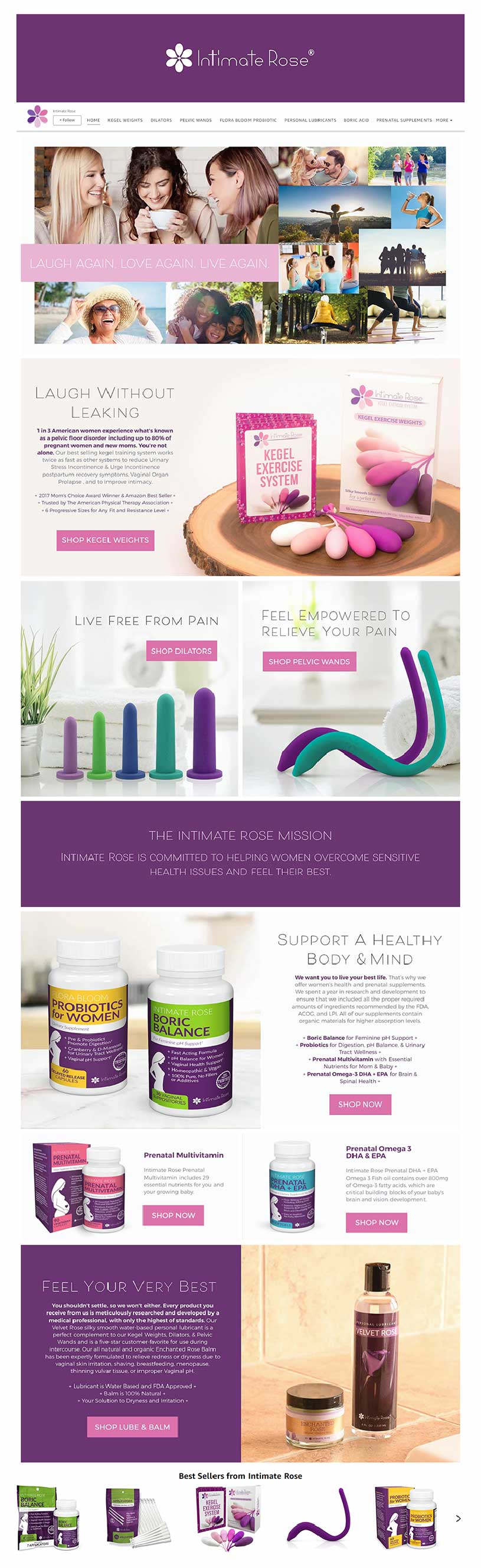 Intimate Rose Brand Store - full brand store