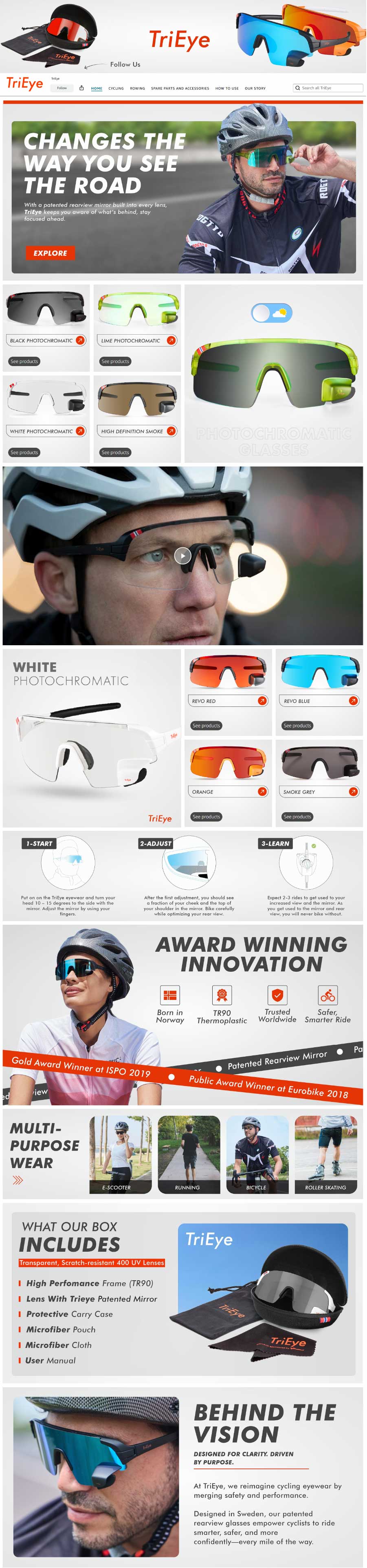 TriEye Brand Store - full brand store