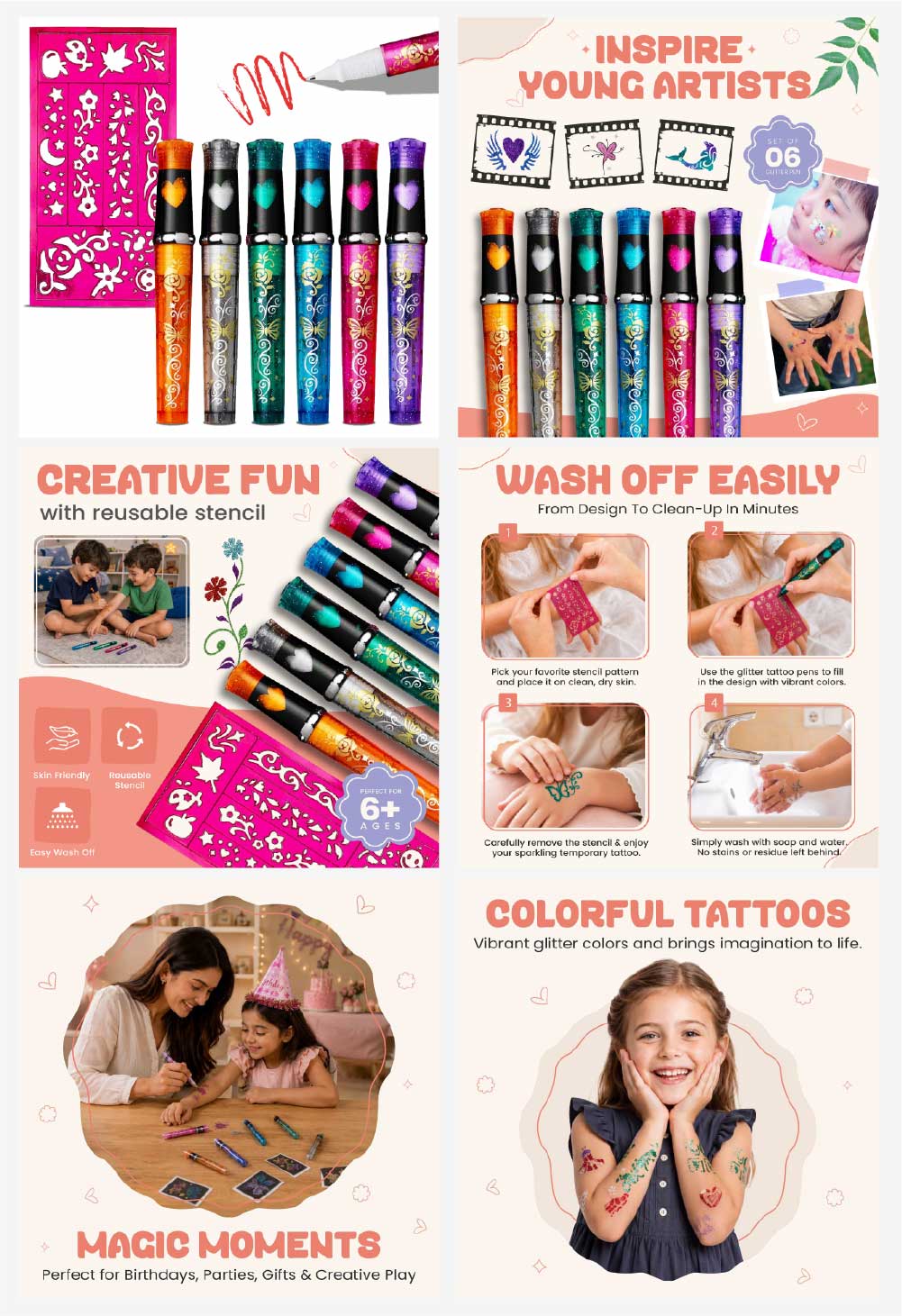 Tattoo Pens - after