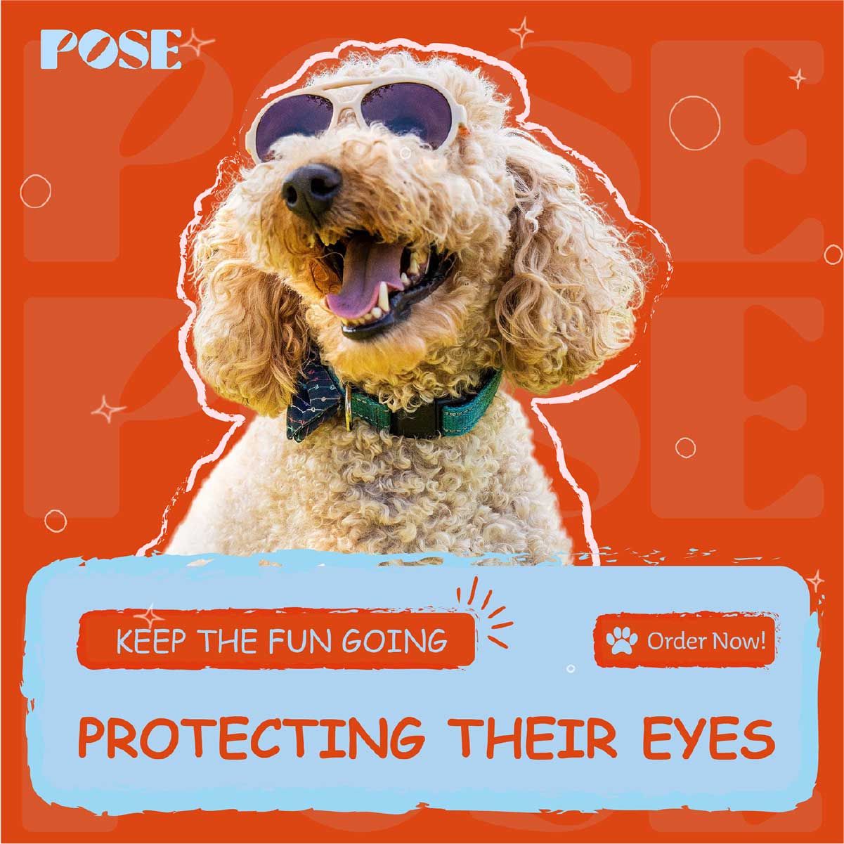 Pose Pet Dogs Sunglasses - design 7