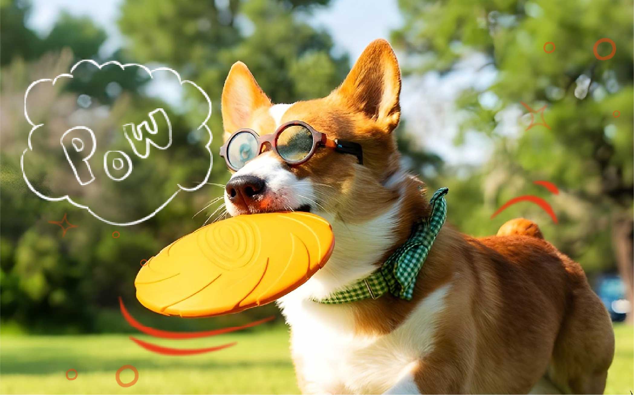 Pose Pet Dogs Sunglasses