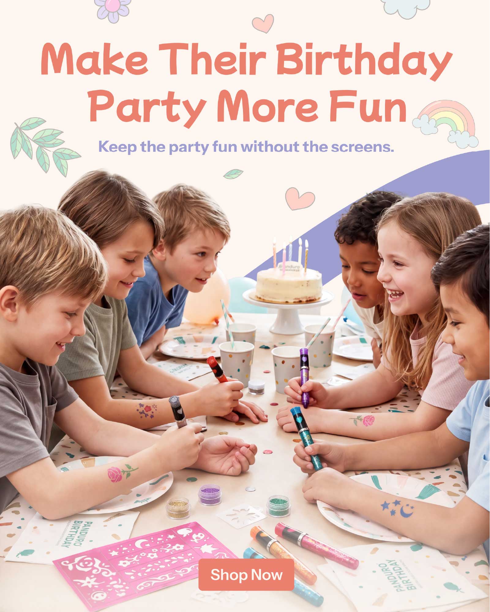 Children's Tattoo Pens - design 1