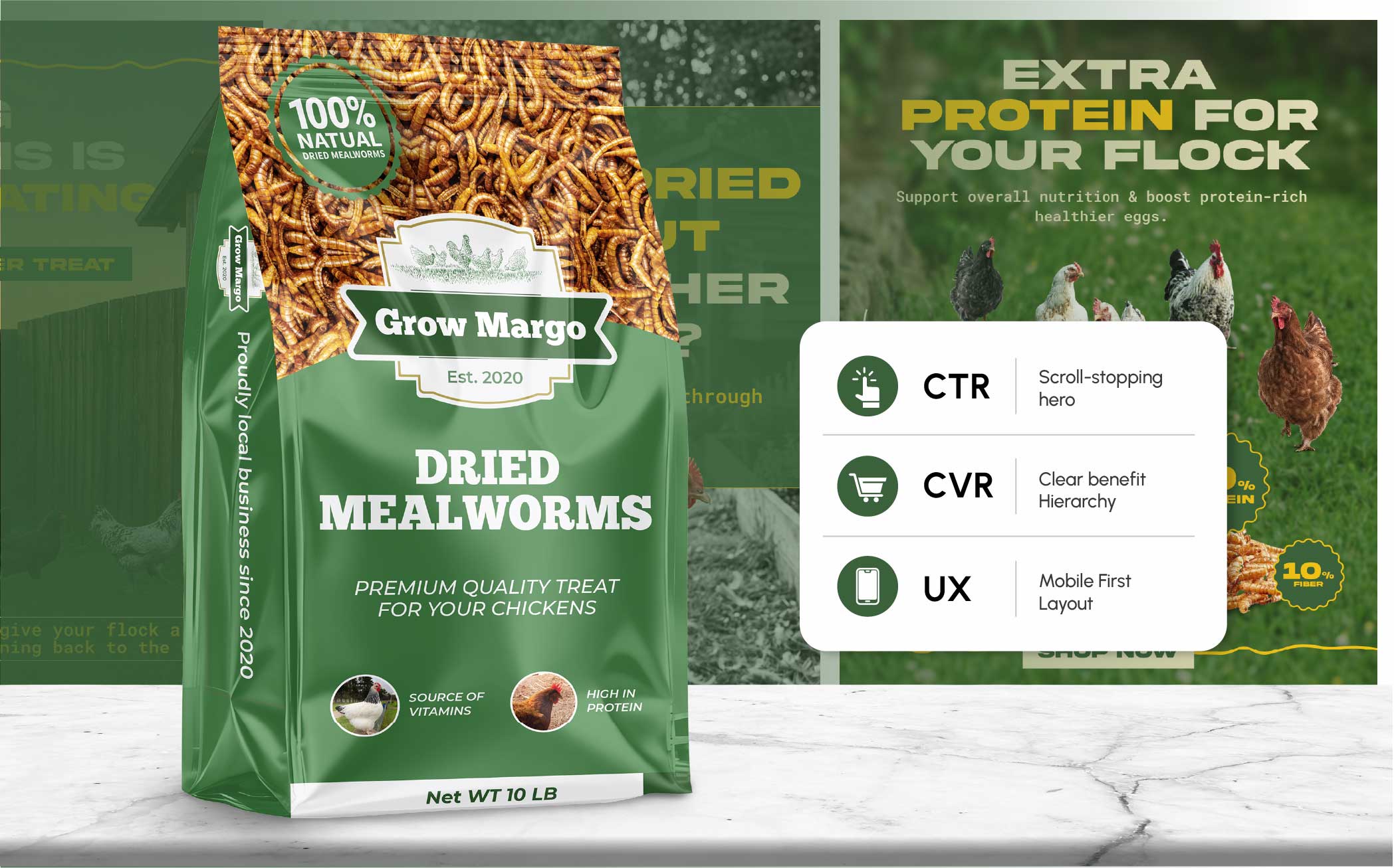 Dried Mealworms