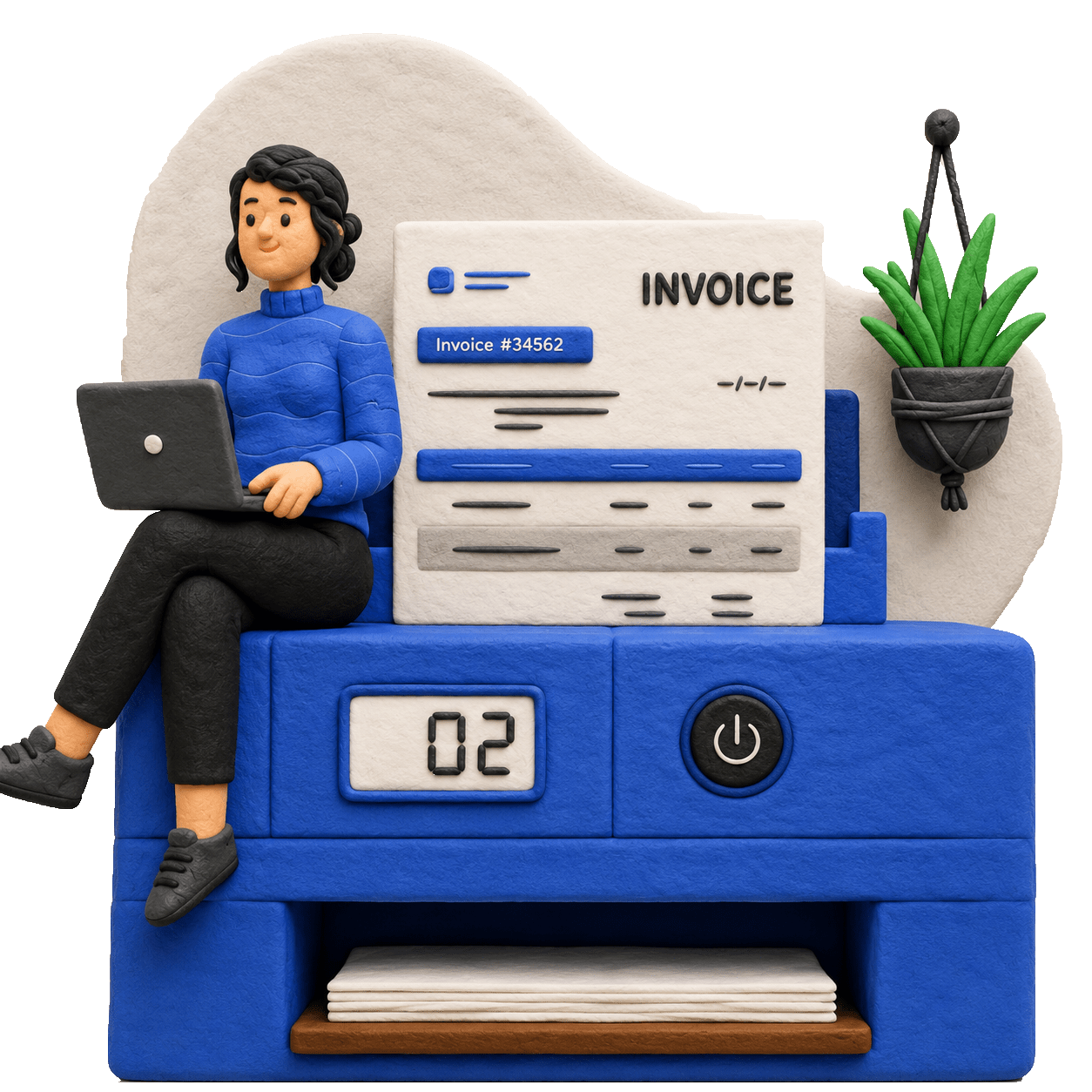Flexible Invoice Customization Mockup