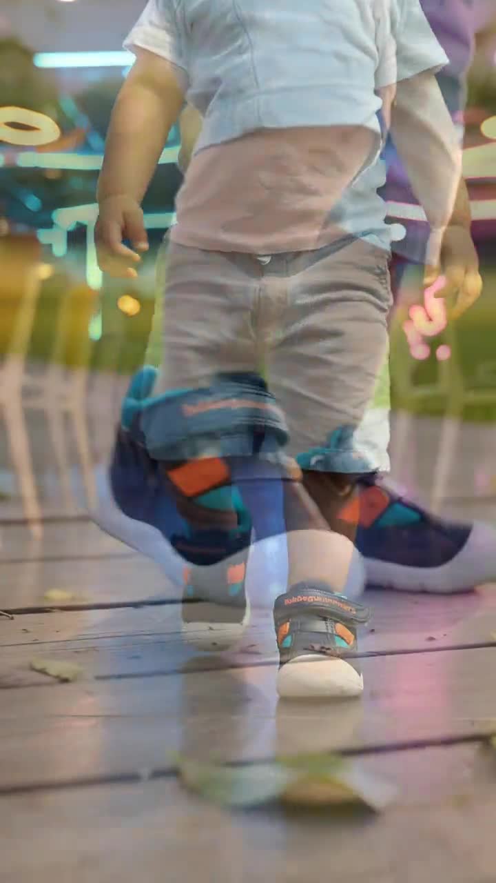 Tenis Bubble Gummers Para Niño Casual Infantil Correa 08202-8203