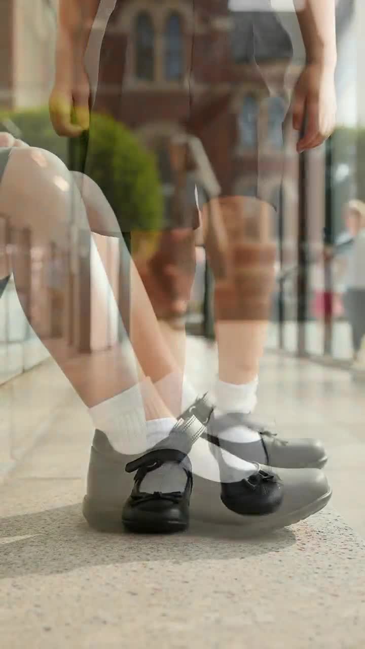 Zapato Escolar Bambino Mary Jane Para Niña 08804