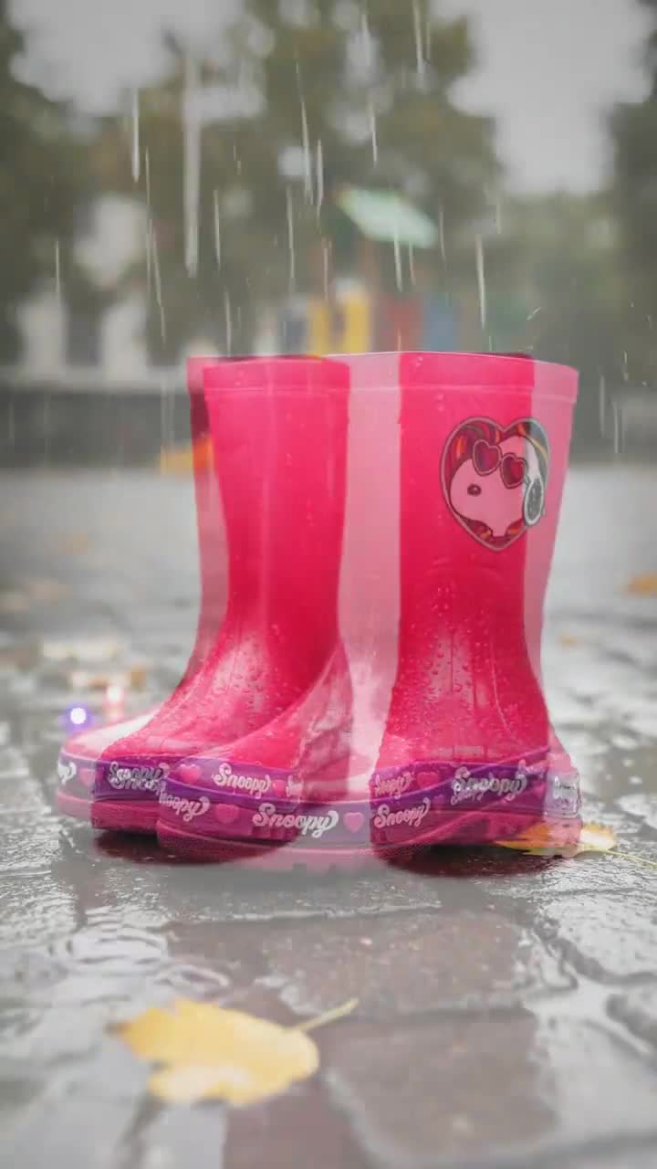 Bota Lluvia Snoopy  Niña Arra 07102