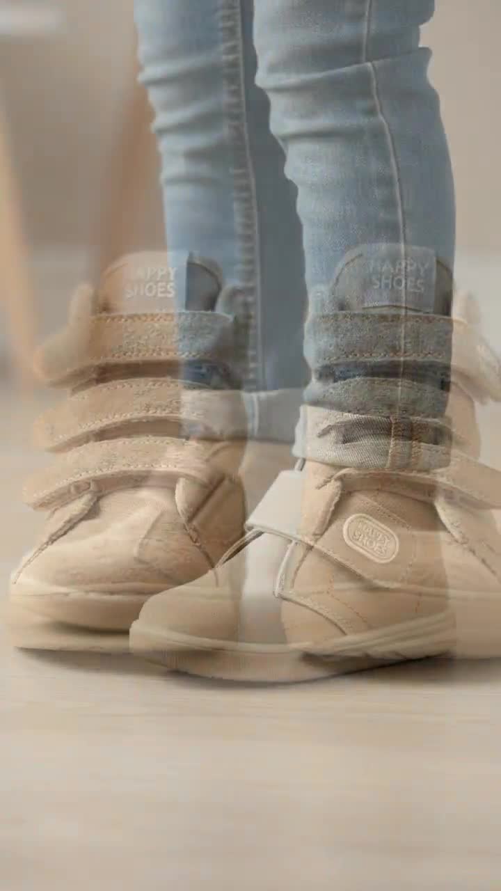 Zapato Botita Happy Shoes Casual Para Niño 09200