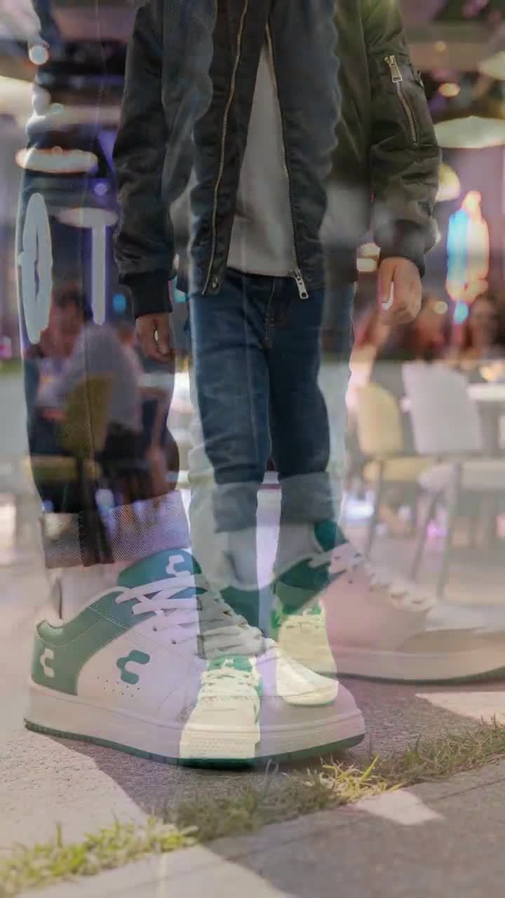 Tenis Charly Para Junior Niño Uprise City Moda Skurban 07386/87