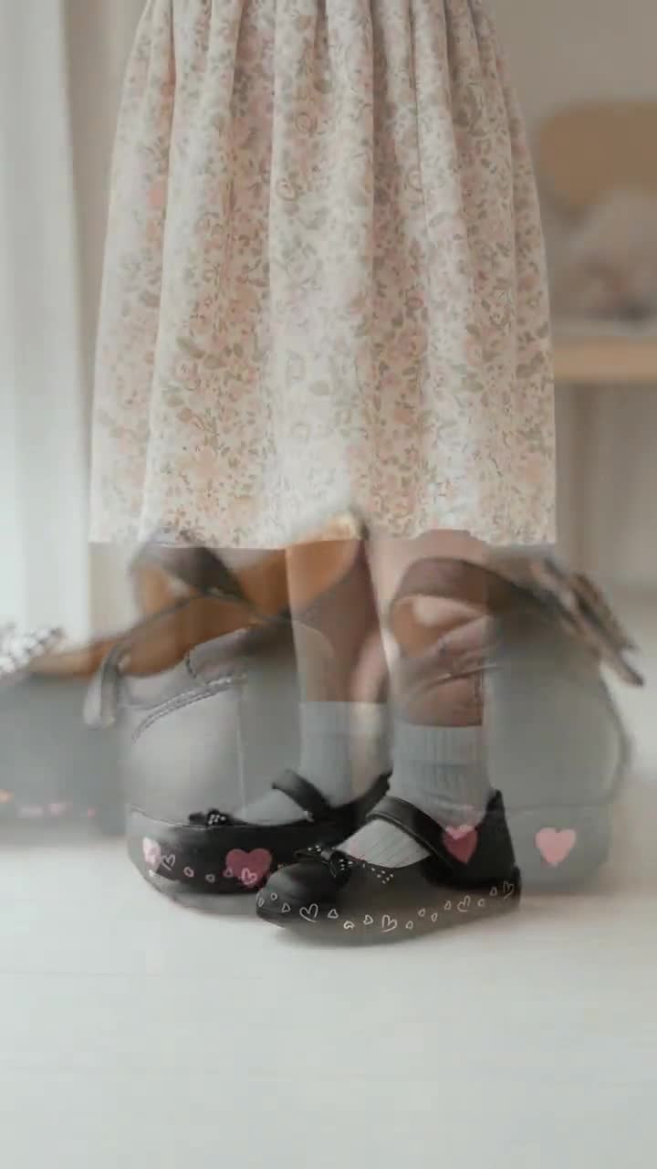 Zapato Casual Tipo Mary Jane Moño Para Niña Lucho 06532